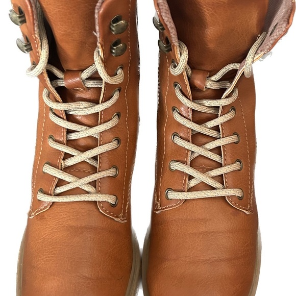 B.O.C. Women's Carter Boot camel utility chic lined casual - Picture 2 of 9